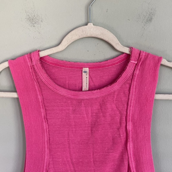 Free People Movement Tank Top hot pink size XS - Picture 3 of 7